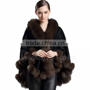 CX-B-P-22B New Fashion High Quality Pashmina Cashmere Ladies Shawls thumbnail-6