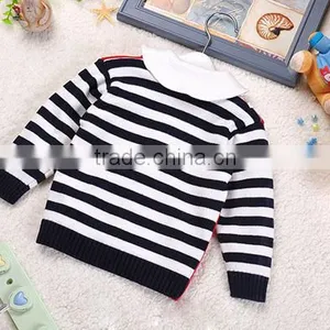 Striped Peruvian Alpaca Children Sweater thumbnail-4