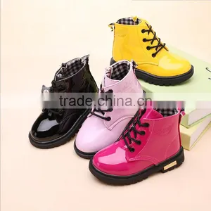 Zm40336b Factory Price Wholesale Children Shiny Winter Shoes thumbnail-1