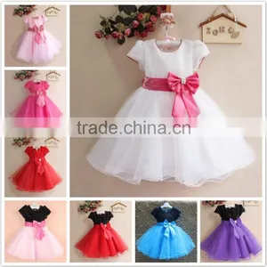 Walson Children Clothes Little Princess Dress Organza Dress Latest Children thumbnail-1
