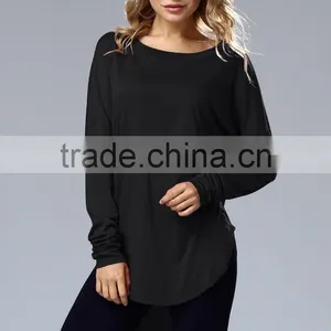 Factory Direct Soft Long Sleeve Large Size Old Fashion Blouse for Wholesale 2017 thumbnail-3