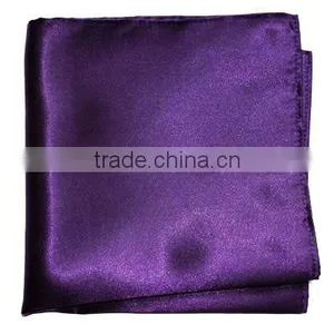 Solid Purple Pocket Squares thumbnail-1