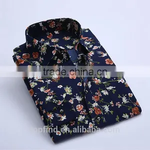 Latest Round Bottom Print New Design Casual Shirt for Man thumbnail-1
