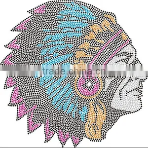 Hot Fix Motif Rhinestone Motif Picture for Garment Accessories thumbnail-6