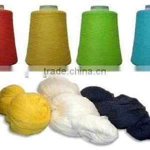 Acrylic Yarn 32NM/2 White Color thumbnail-1