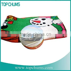 30x60cm Cotton Promotional Custom Shaped Magic Towels,hot-pressed Light Green Towel,cute Pressed Towel thumbnail-1