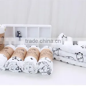 Baby Wholesale Muslin Wraps Reusable Muslin Swaddle Blankets thumbnail-5