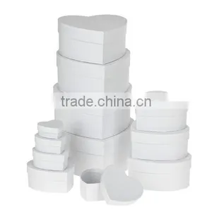 New Sets of 12 Storage Heart Boxes Set of 12 Stacking Storage Boxes Home Decoration Gift thumbnail-3