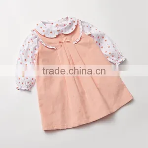Doll Collar Floral Pattern Bottoming Breathe Freely Baby Shirt thumbnail-3