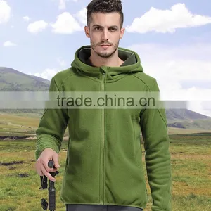 Outdoor Green Sports Coat Men Fleece Jacket Man Jacket Wholesale in China thumbnail-2