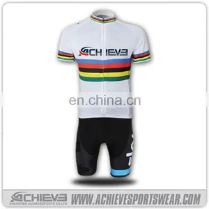 2017 Wholesale Custom Sublimation Polyester Fitness Cheap Cycling Wear thumbnail-6