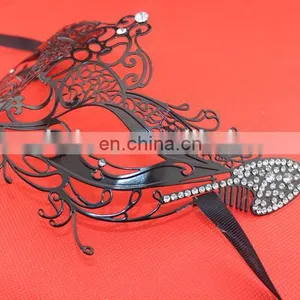 Venetian Romantic Masquerade Metal Sexy Mystery Party Mask thumbnail-2