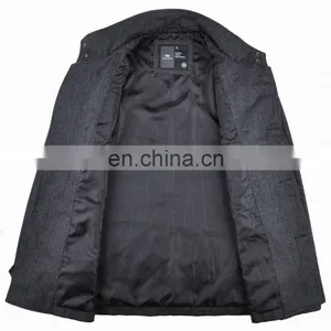 Lastest Design Mens Spring Top Grade Handsome Cashmere Overcoat thumbnail-2