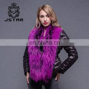 Fine Workmanship Womens And Jackets Short Model Classic Coat Fur Trimmed Down Coats thumbnail-4