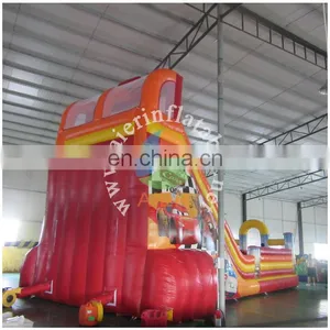 2017 Good Quality Commercial Inflatable Car Slide thumbnail-2
