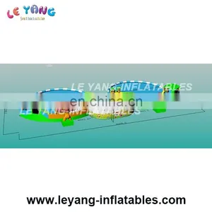 New Design Inflatable Land Water Park, Big Water Park With 2 Pools thumbnail-2