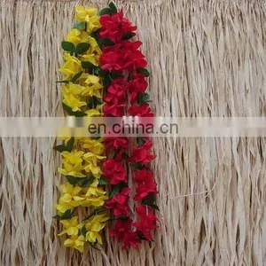 Carnival Party Mixed Color Hawaii Flower Necklace Lei HAI-0011 thumbnail-1