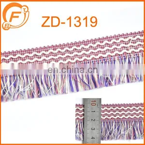 2016 Purple Color Fringe Tape for Garment thumbnail-1