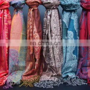 (Super Deal) Designer Shawls in Beautiful Designs and Colors thumbnail-1