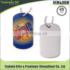 Stainless Full Color Printing Custom Design Promotional Dog Tag thumbnail-1