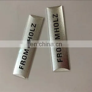 Quality Anodizing Aluminum Silver Engraved Logo Plate thumbnail-1
