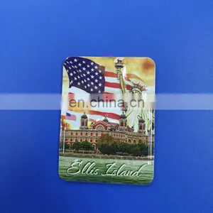 Custom Full Color Printing Statue of Liberty 3d Fridge Magnets thumbnail-1