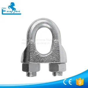 Galvanized DIN741 Wire Rope Clip thumbnail-1
