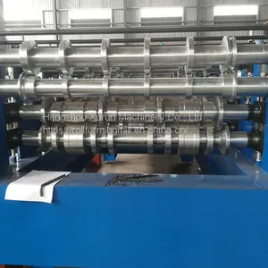 Double Layer Ibr Trapezoidal Metal Aluminum Roofing Roll Forming Machine thumbnail-2