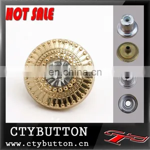 CTY-DP(48) Hot Sale Custom Jeans Rivets Buttons thumbnail-1