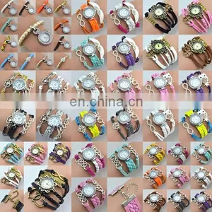 Wholesale Braided Wrist Watch China Watch Lady Bracelet Watch thumbnail-2