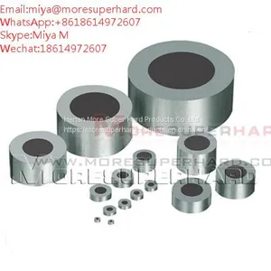 Tungsten Carbide Supported Diamond Die Blanks Used to Wire Drawing Miya@moresuperhard.com thumbnail-2