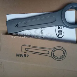 Factory Direct Sale Carbon Steel Slogging Ring Spanner thumbnail-3