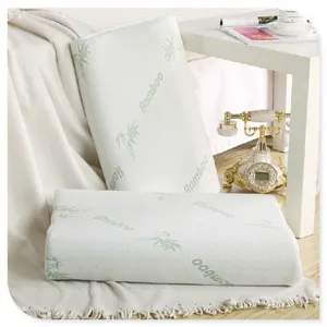 BSCI Factory Mould Neck Support Rest Bamboo Memory Foam Pillow thumbnail-1