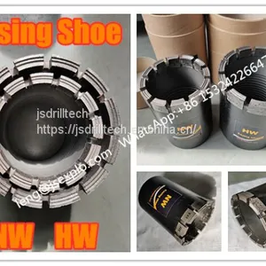 HW Casing Shoe Bit, Impregnated Diamond Core Drill Bits, Exploration Drilling, Rock Coring, Geotechnical Drilling Bits thumbnail-3