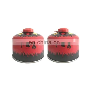 China Butane Aerosol Cans 230gand 230g Screw Valve Butane Gas Cartridge thumbnail-3