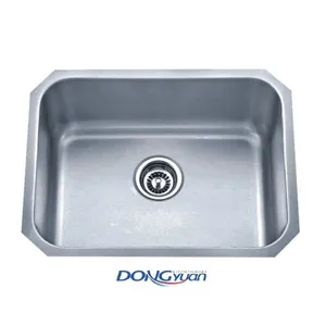 Guangdong Dongyuan Kitchenware UPC Certificated Stainless Steel Single Bowl Kitchen Sinks thumbnail-1