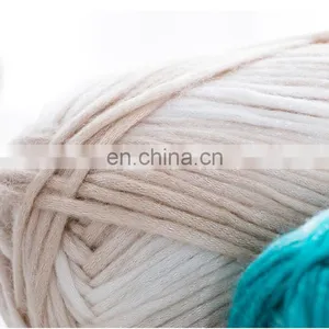 Fancy Acrylic Blend Aran Weight Colorful Fancy Air Yarn for Sweater thumbnail-3