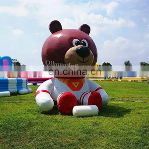 Outdoor Decorations Inflatable Bear, Inflatable Brown Bear Cartoon Model For Advertising Event thumbnail-2