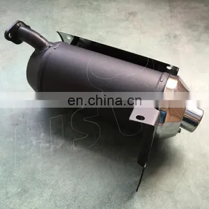 Muffler Exhaust Assembly With Manifold 173F 177F Fits BS240 BS270 thumbnail-3