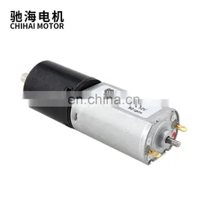 ChiHai Motor CHP-20GP-180 Mini dc Gear Carbon Brush 20mm Planetary Gearbox 12v Low Speed High Torque Gearbox Motor thumbnail-3