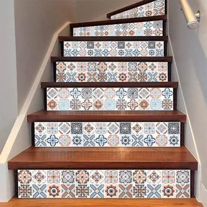 Bohemian Design Adornment Namely Peel Namely Wallpaper, 40.64 cm x 300.00 cm Color Strip Sticks Ceramic Tile Namely Removable From the Sticky Wallpaper Wallpaper Splash Plate Wall Decals Vinyl Film Wall Cover Applies to the Kitchen thumbnail-3
