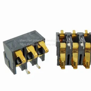 3P Battery Holder 68 / 77 Battery Holder 6.8mm/7.7mm High 3P Shrapnel Battery Connector Shrapnel Gold Plating thumbnail-2