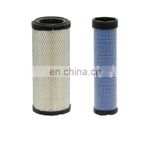 Excavator Spare Parts Air Filter 222425A1+222429A1 AF25588+AF25484 FOR PC56-7 PC60-8 PC70-8 SK75-8 Air Cleaning thumbnail-1