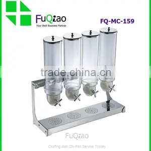 Wholesale Stainless Steel 3 Tanks Hotel Juice Dispensers , Water Tea Dispensers , Coffee Milk Dispensers Most Popular thumbnail-2