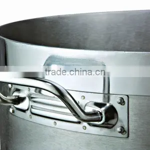 04 Style High Body Commercial Stainless Steel Stock Pot Soup Pot With Compound Bottom thumbnail-2
