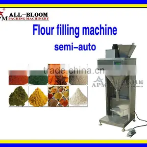 Semi-auto Flour/milk Powder/protein Powder/coffee Powder Dry Powder Measuring and Filling Machine thumbnail-1