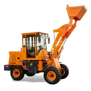 CE CERTIFIED CHEAPER PRICE GUARDEN USE 600 KG MINI WHEEL LOADER FOR SALE thumbnail-2
