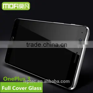 MOFi Original Full Cover Tempered Glass for One Plus Three, OnePlus3, Full Cover Screen Protector Glass Film for Oneplus 3 thumbnail-3