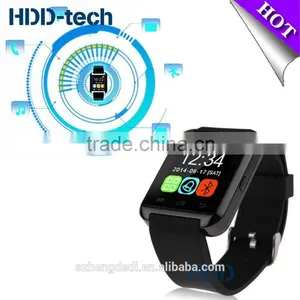 2015 Hot Selling Touch Screen Smart Watch Phone U8 Android Smart Watch Factory With Good Quality thumbnail-6