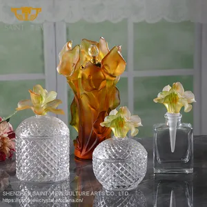 2022 Ramadan New Home Fragrance Bottle Mubkhar Set Candle Jars Gift Set thumbnail-3